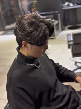 アウル 心斎橋(owl) ニュアンスパーマ/センターパート/フェザーパーマ/メンズパーマ