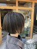 カット＋全体カラー＋白髪ぼかしハイライト　￥13200→10560
