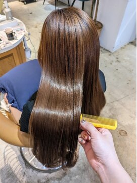 ロンド シャルム 吉祥寺(Lond charme) 髪質改善縮毛矯正レイヤーカット顔周り前髪韓国/吉祥寺