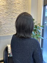 リビューティー アーク(RE:BEAUTY A) 外はねボブ/ミディアム/ブリーチ無/マッドブラウン/20代30代40代