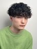 メンズ骨格診断カット+スパイラルパーマ+クイックヘッドスパ