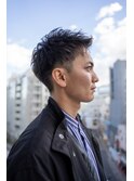 アップバングショート