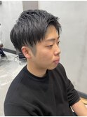 アップバングショート
