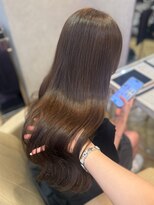 ロンド フィーユ(Lond fille)&nbsp;暗めカラー/韓国レイヤー/マロンベージュ/くすみベージュ/銀座