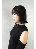 薬院【honen】くびれボブ/外はねボブ/顔まわりレイヤー