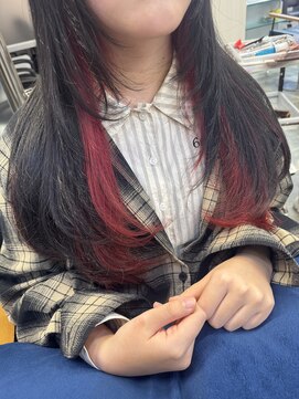 キャラ シャローネ 池袋(Chara Chalone) ロングレイヤー/シャギー/学割/学生/かわいい/小顔【たいし】