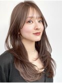 レイヤー/髪質改善/縮毛矯正/透明感カラー/前髪似合わせ