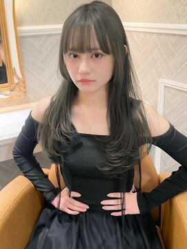 ロンド 銀座(Lond) ★Shina/黒髪ココアベージュ小顔レイヤー髪質改善縮毛矯正154