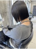 ぱっつんミディアムボブ/20代30代40代