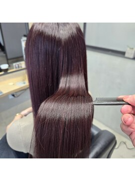 ゼットサロン(Z SALON) red 白髪染め/白髪染めを使わない白髪染め/ハイライト/円山/ボブ