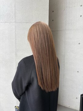 アメリシュシュ 柏(ameri chouchou) 【ameri chouchou 柏】低彩度、ブリーチなしベージュ系カラー♪