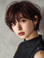 アンサ 小倉店(ANSA)&nbsp;ゆるふわナチュラルショートボブ｜抜け感ヘア