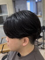 曲がる縮毛矯正専門店 バイ レイズ 名駅(曲がる縮毛矯正専門店 by RAYS)&nbsp;毛流れセンターパート毛流れパーマニュアンスパーマ h