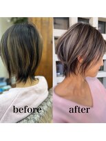 ヘアー デザイナーズ クルー ドルフィン(HAIR DESIGNERS CREW dolphin)&nbsp;コントラストダブルハイライト