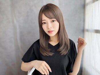 マーブルズ 横浜店(marbles)の写真/クセ解消×美シルエットを実現☆クセ毛・些細なうねりを美ストレートへ導き,SETも簡単に!【横浜駅徒歩2分】