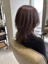 コード 四条河原町駅店(CHORD)&nbsp;ミディアムレイヤー/京都河原町/髪質改善/アッシュベージュ