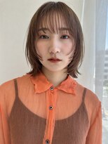 トリッカ シブヤ(TRICCA SHIBUYA)&nbsp;レイヤーボブ/くびれボブ/顔まわりレイヤー/外はねボブ/透明感
