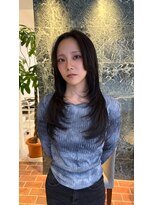 ヘアープレイス ヴィブ(hair place VIVE)&nbsp;レイヤーカット★美髪ストレートで可愛さアップ