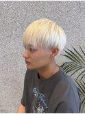 【anri】ホワイトブロンドカラー
