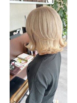 インドア(indoor) ハイトーンブリーチカラー
