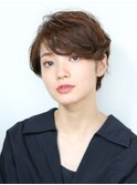 くせ毛をラフにスタイリング【中山】