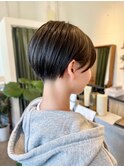 ハンサムショート×小顔