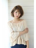 sanctuary☆大人かわいいバルーンボブスタイル◎30代40代50代