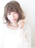 ゆるふわ♪大人可愛いエアリーボブ