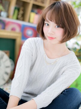 カバーヘア イヴ 戸頭店(COVER HAIR EVE) *EVE戸頭* ひし形フォルムで小顔グラマラス！大人ボブb!