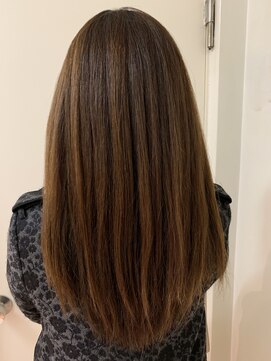 パティオン(PATIONN) ロングスタイル☆グレージュアッシュで綺麗に染めました!!