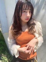 マリアバイアフロート(Maria by AFLOAT) 【山田 】外国人風無造作カールロング イルミナカラー