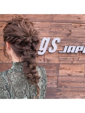 イングスジャパン(ings JAPAN) 編み下ろしウェーブアレンジ