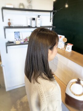 アミィヘアー(Ami Hair) オリージュカラー×ナチュラルストレート