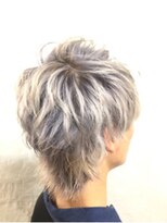 ヘアサロンエム 大宮東口(HAIR SALON M) 外ハネボブ/アッシュブラウン/ネオウルフ/デザインカラー