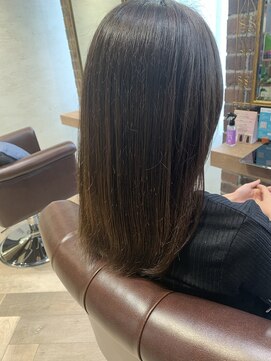 シエル 藤沢店(CIEL) 髪質改善ストレート×セミロング