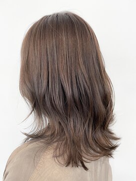 ルヴェルヘアー(Revel hair) シフォンベージュ×ミディアムレイヤー☆