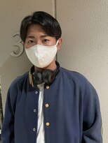 マウ(mau) メンズ【パーマスタイル】【センターパート】