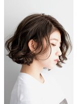 ヘアアンドメイク イムス(hair&make imus) 髪質改善/ナチュラルグラデーションゆるふわボブショート