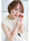 ナチュラルショートボブ