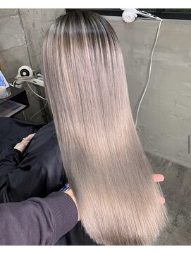 アルカナ 明治神宮前原宿(ARCANA) ピンクバレイヤージュ シャドウルーツ ケアブリーチ