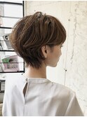 大人ショート/ベージュ系