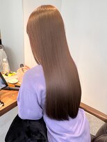 アールサロン 名駅(Rr SALON)&nbsp;赤みを抑えたブラウンヘア