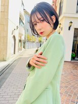 エース (ACE)&nbsp;ACE横浜　透明感カラー×ニュアンスボブ