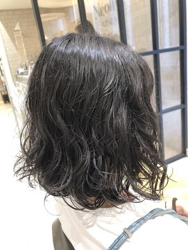 ネオリーブギンザ 銀座店(Neolive GINZA) スタイリングも楽ちんな　ボブパーマ スタイル