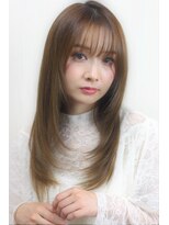 サイン ヘア イノベーション(sign HAIR INNOVATION) 奥行きと透明感楽しむヌーディーベージュ