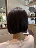 髪質改善トリートメント＋黒髪ボブ