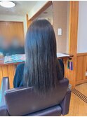 エクステ黒髪ロング