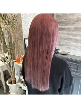 ヘアー ブランコ(hair Blanco) ピンクカラー