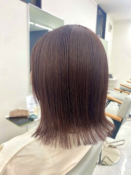 ヘアーアンドビューティーザ エフ(Hair Beauty the F) ピンク__ブラウン