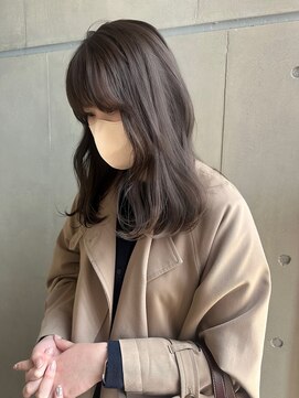 グラフ 立川(Graph.) ブラウンベージュ/ベージュカラー/暗髪